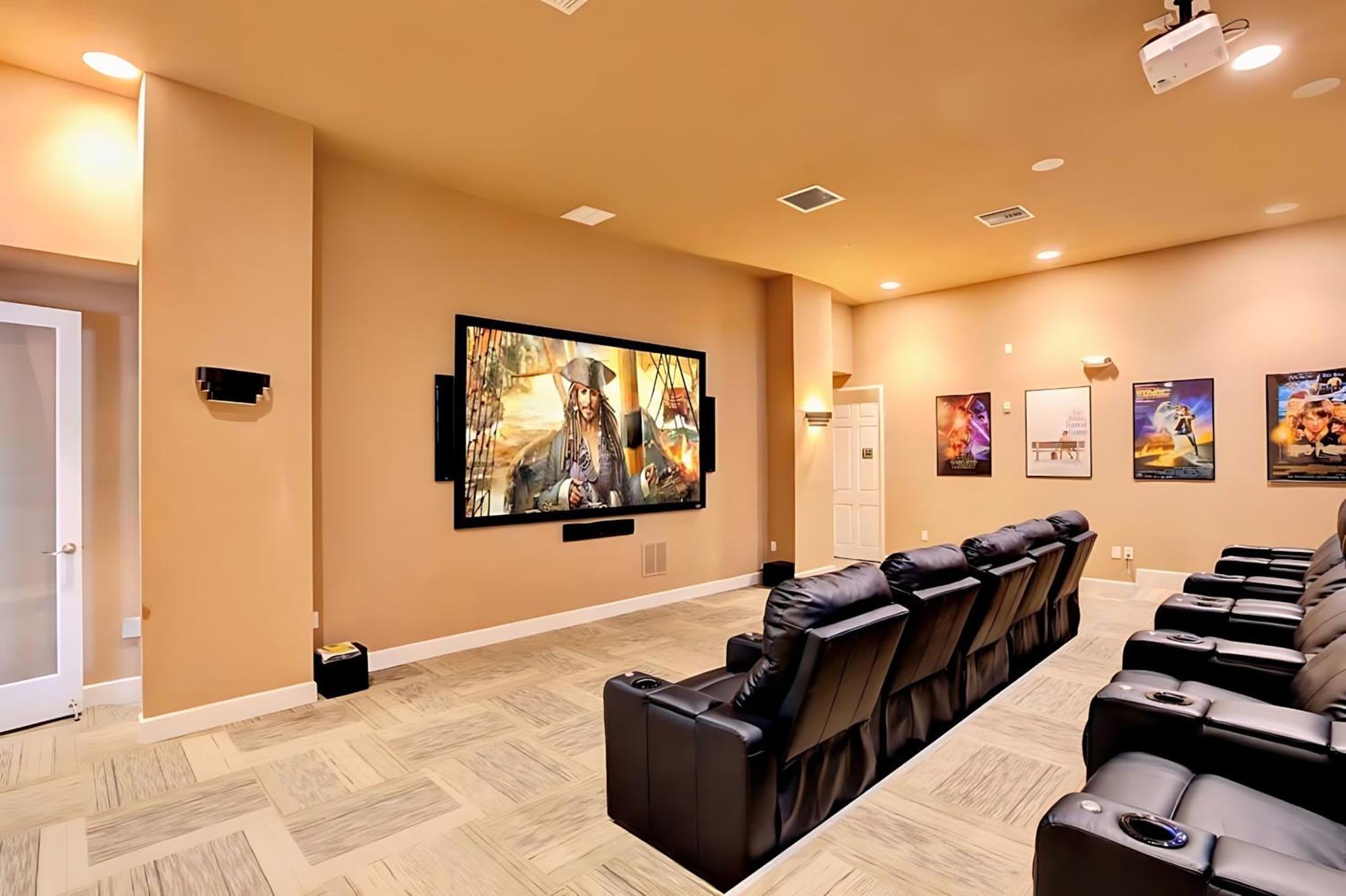 Family Resort - 6Br Mansion - Private Pool, Home Theater, Bbq And More Kissimmee Luaran gambar